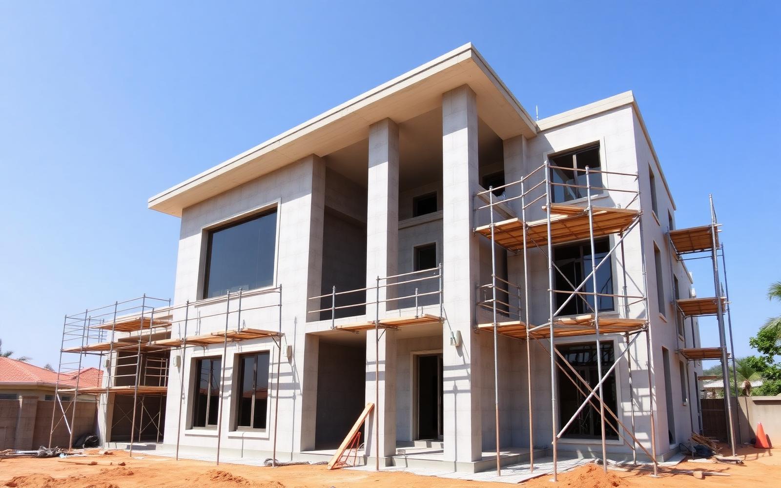 Construction de bâtiments